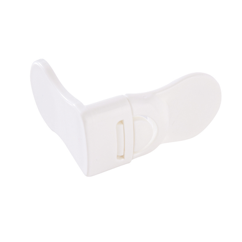 5 ชิ้น/ล็อตใหม่มุมล็อคความปลอดภัยสําหรับเด็กประตูตู้เด็กป้องกันลิ้นชักล็อค