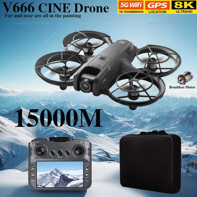 NOVO V666 Mini Rc Drone 8K HD Helicóptero de modo sem cabeça de 6 eixos 360 °   Brinquedo quadricóptero de controle remoto flip Fors Kid Mini UAV Toy Gift