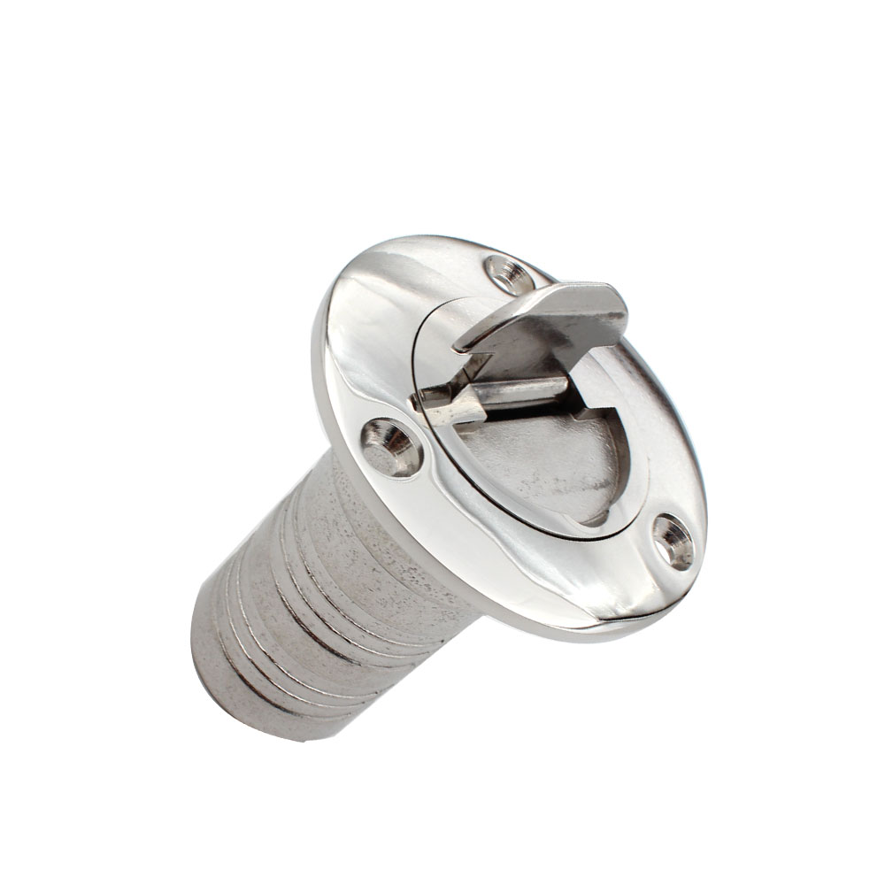 AD Neuer Edelstahl 316 Deckfüller GAS DIESEL KRAFTSTOFF ABWASSER 38 mm 50 mm hochglanzpoliert Marine Boot Hardware Deckfülldeckel
