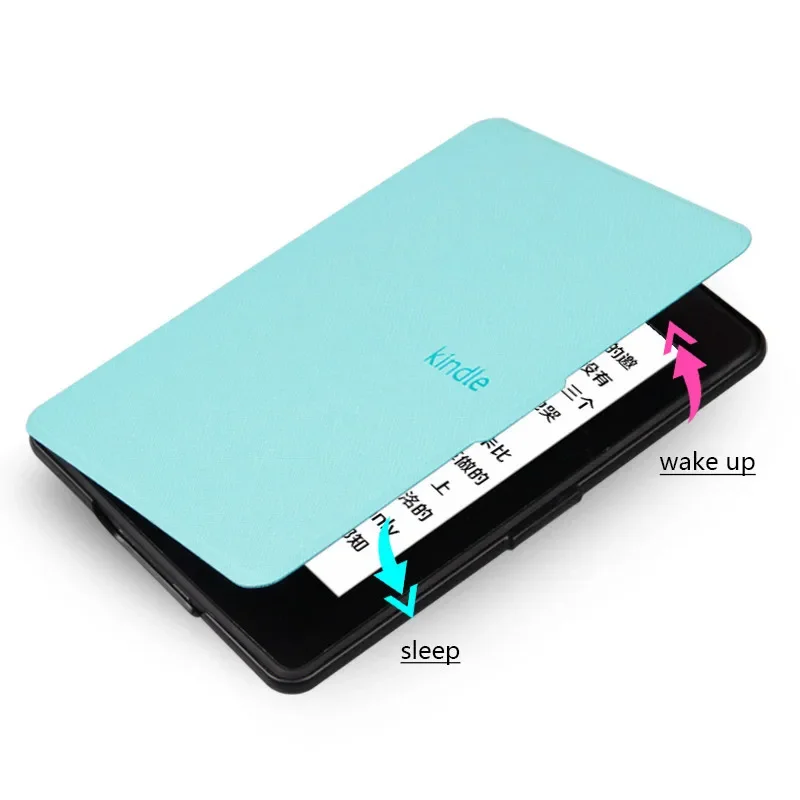 Funda para Kindle Paperwhite 1 2 3 DP75SDI EY21 2012 2013 5ta generación 2015 6a generación 6 pulgadas funda inteligente Auto Wake Sleep