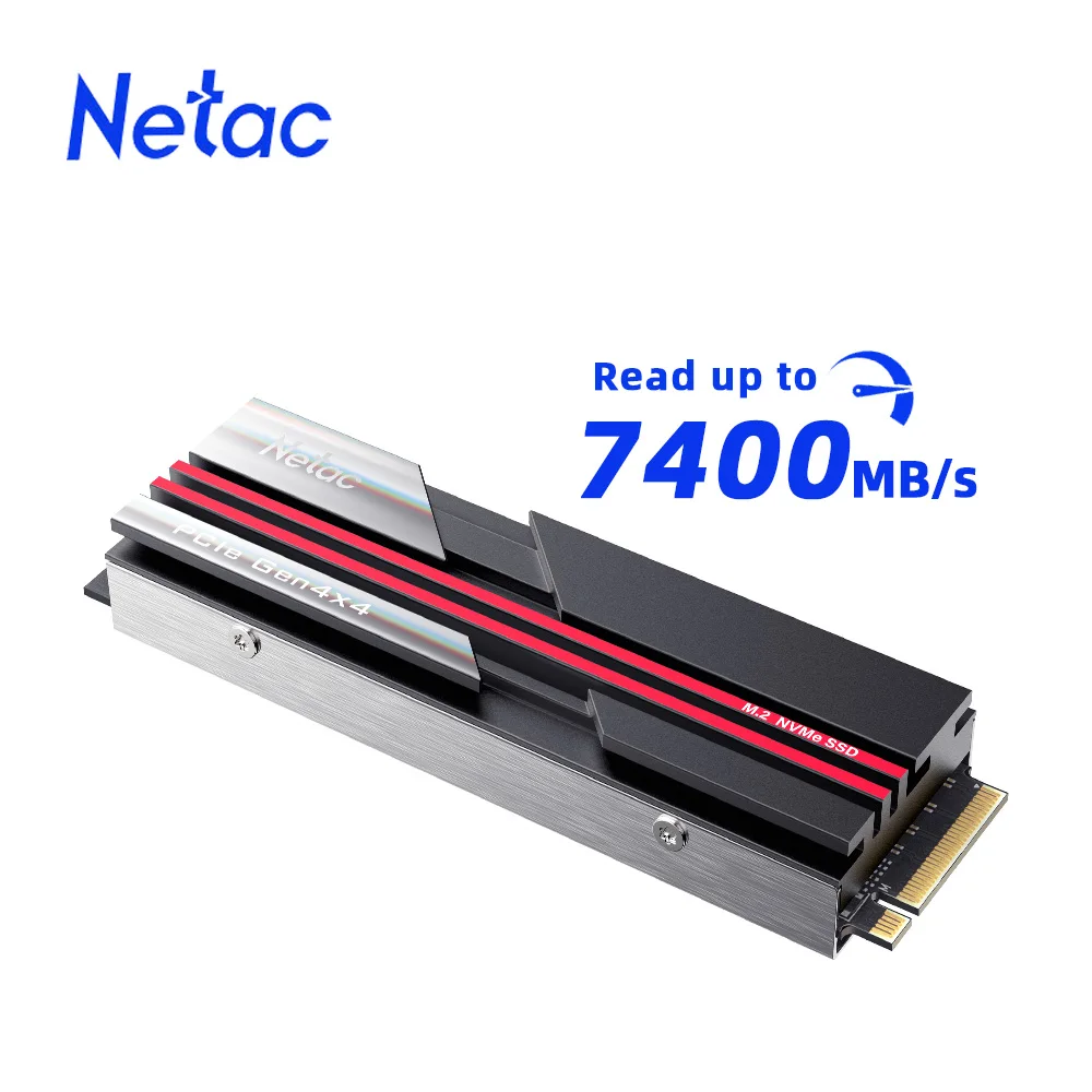 Netac-内部ソリッドステートディスクドライブ、ssd nvme、M2、1テラバイト、2テラバイト、4テラバイト、PCIe4.0、M.2 2280 dram、PS5デスクトップのためのフィット
