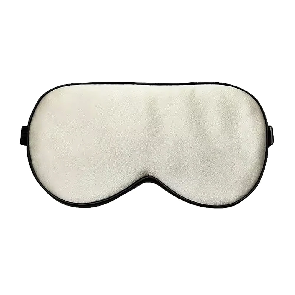 100% Pure Mulberry Silk Sleep Mask Eye Covers for Sleeping Blindfold with Adjustable Strap Comfortable Super-Smooth