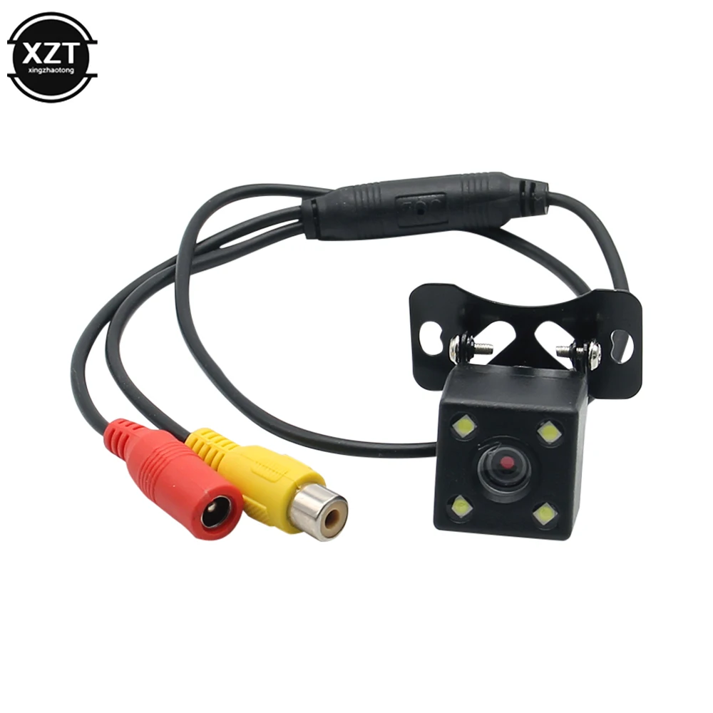 Mới Góc Rộng HD Camera Chiếu Hậu Ô Tô Phía Sau Video Xe Máy Ảnh Hỗ Camera 12 LED Nhìn Đêm Bãi Đỗ Xe camera