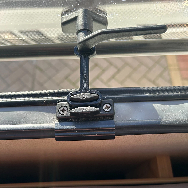 2/4 Stück Wohnwagen Wohnmobil Fensterbelüftungsstift für PolyPlastic Windows Camper Zubehör