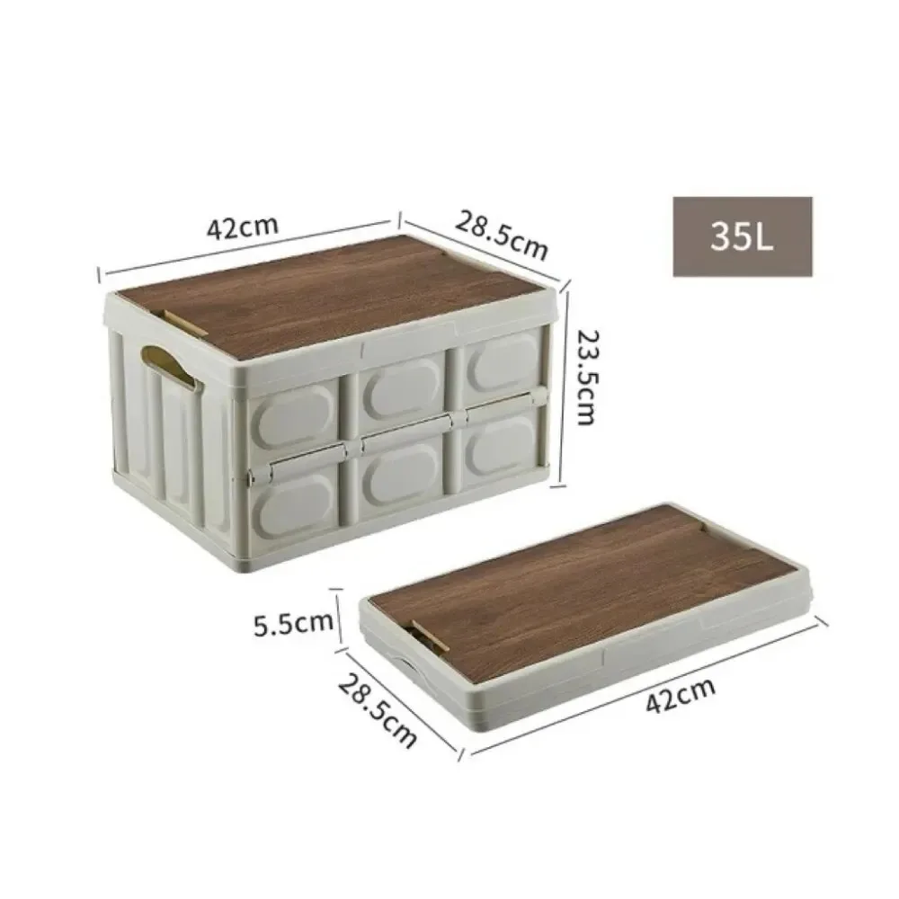 Outdoor Camping Camping Folding Storage Box Home Car Trunk Storage Box Convenient Storage Box