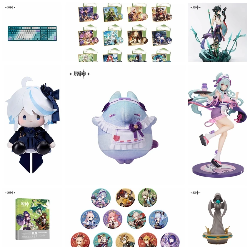 [Genuine] Game miHoYo Zenless Zone Zero&Genshin Impact&Honkai Star Rail&Honkai Impact 3RD&Tears of Themis& Cosplay Gift Box Set