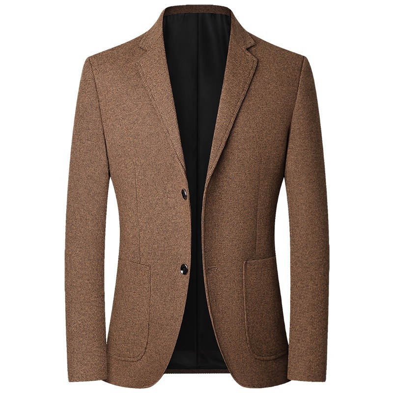 2024 herbst Männer Blazer Anzüge Jacken Business Casual Anzug Wolle Mäntel Hohe Qualität Männlichen Slim Fit Blazer Jacken Blazer Mäntel