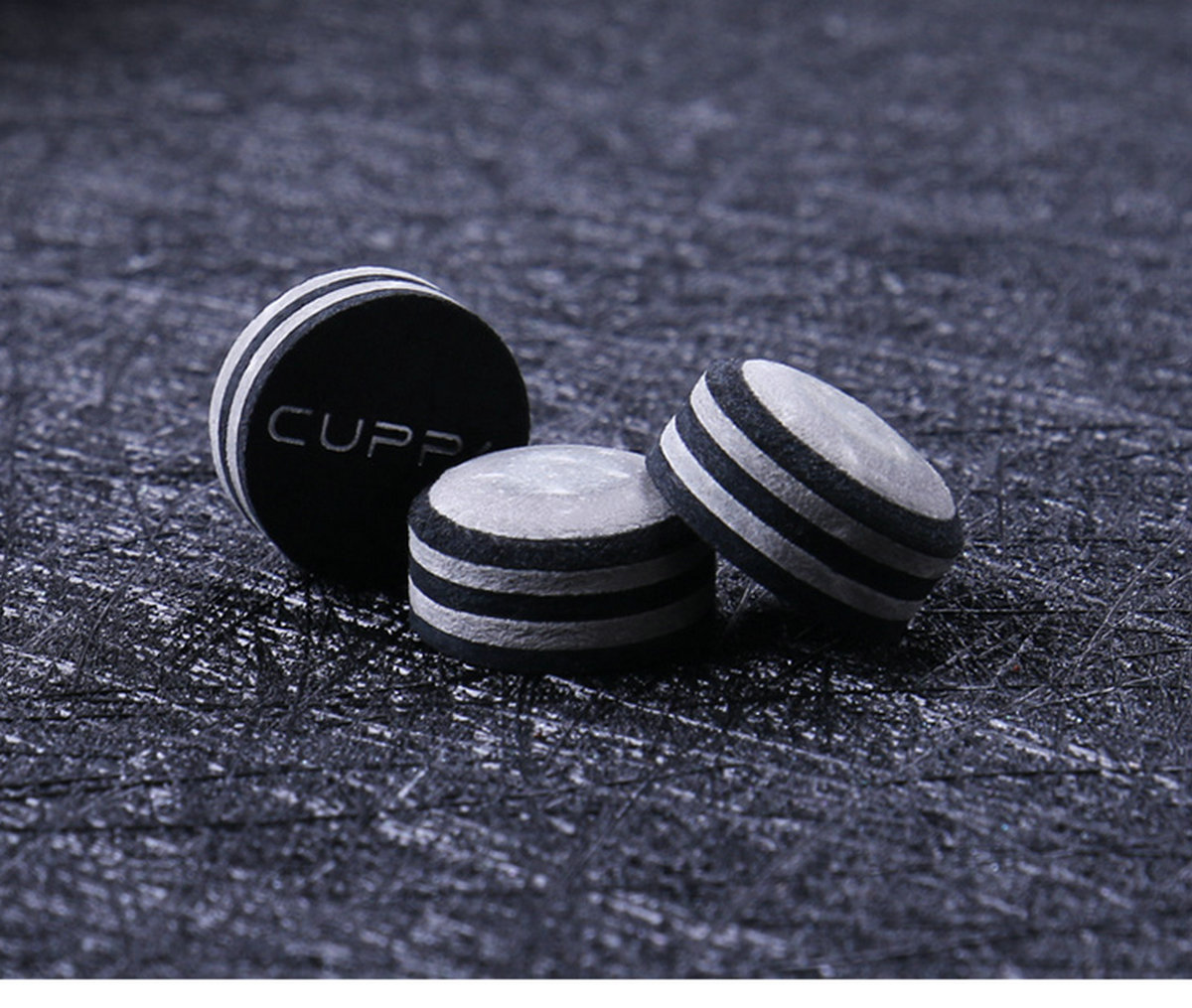 Punta de taco de billar de cuero multicapa Cuppa, tamaño 10/12/13 mm