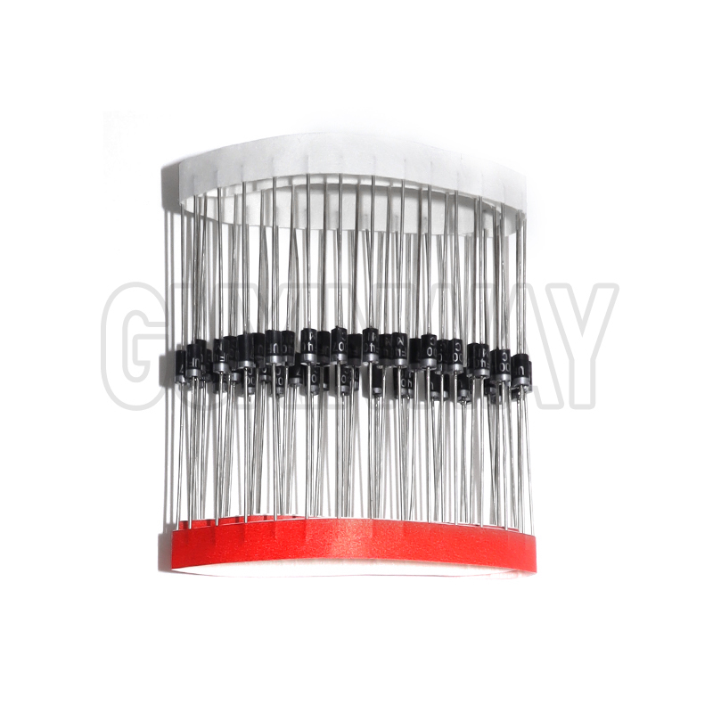 50PCS 1N5817 1N5819 1N5399 1N4937 1N4004 Schottky Gleichrichter Diode 1N4001 1N4007 UF4007 HER107 FR207 FR157 FR107 RL207 DO-41