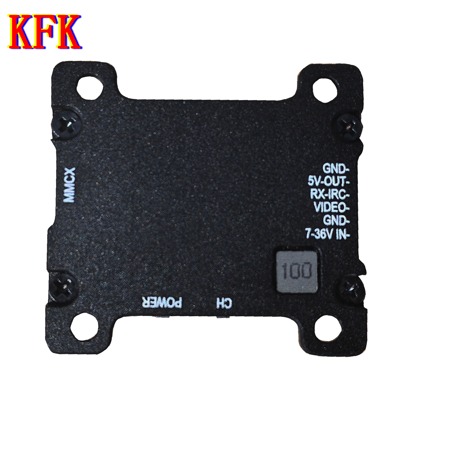 KFK 2025 novo transmissor FPV 3.3G 4W VTX e transmissão de vídeo 3.3ghz 16CH