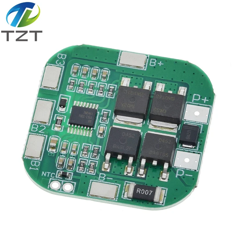 TZT 4S 14.8V / 16.8V 20A Đỉnh Cao Li-ion BMS PCM Pin Ban Bảo Vệ Bms Pcm Cho Lithium licoO2 Limn2O4 18650 Li Pin