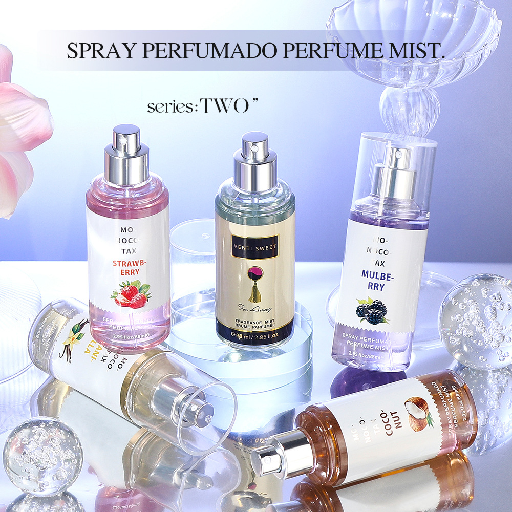 น้ําหอมผลไม้ดอกไม้ไทย น้ําหอมวานิลลา กลิ่นวันที่ผู้หญิง ยาวนาน Good Girl Parfume Body Spray Floral Mist Air Freshener
