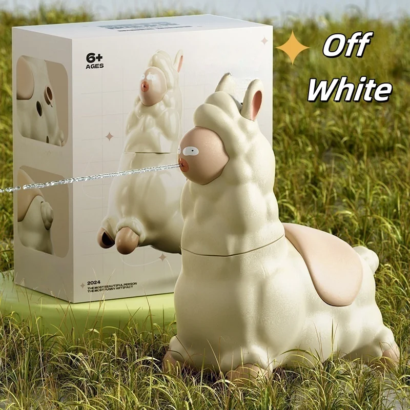 Pistola de agua de Alpaca, juguete para niños, aspersor de pulverización de agua continua de mano para exteriores, niños y niñas, juego de lucha para piscina y jardín, regalo