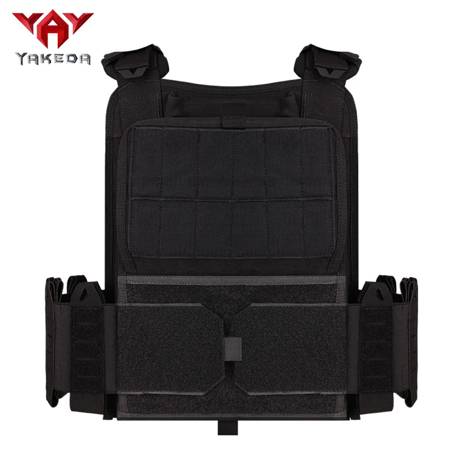 Chaleco de entrenamiento YAKEDA MOLLE chaleco de adiestramiento al aire libre 1000D chaleco impermeable y resistente al desgaste