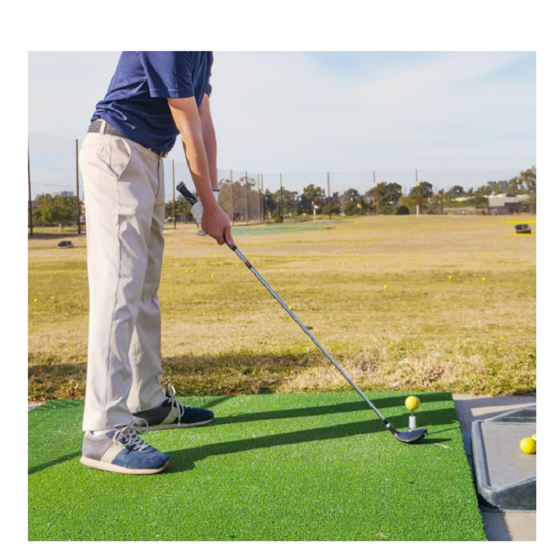 Camisetas de práctica de Golf, 3 piezas empaquetadas, 25mm/38mm/50mm, camiseta de goma para Golf, deporte interior y exterior para campo de conducción y estera de práctica