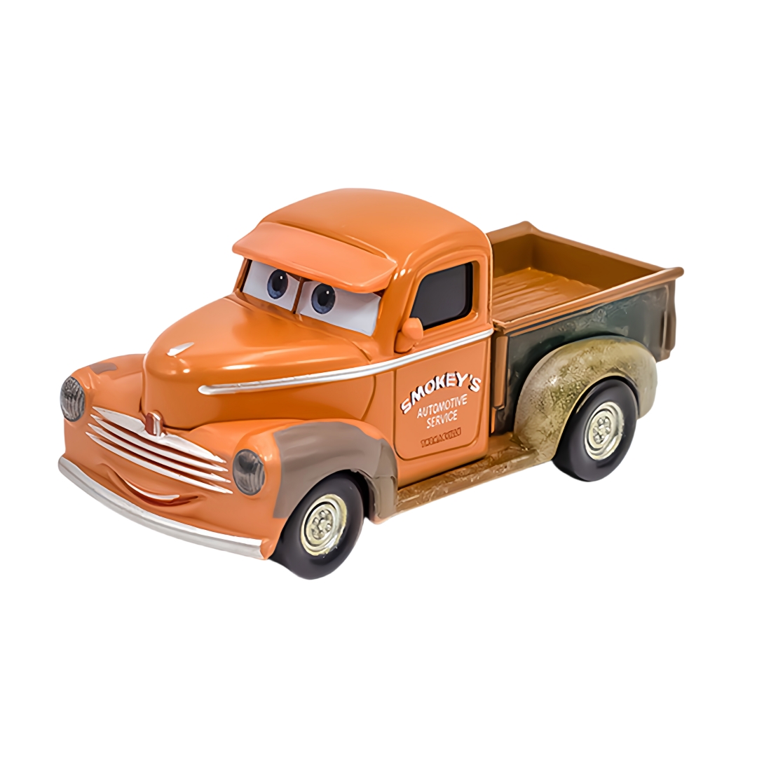 Disney Pixar Cars 3 Lightning Mcqueen Smokey Chick Hicks Collection 1:55 Diecast Voertuigen Legering Auto Speelgoed Model Voor Kinderen Gift