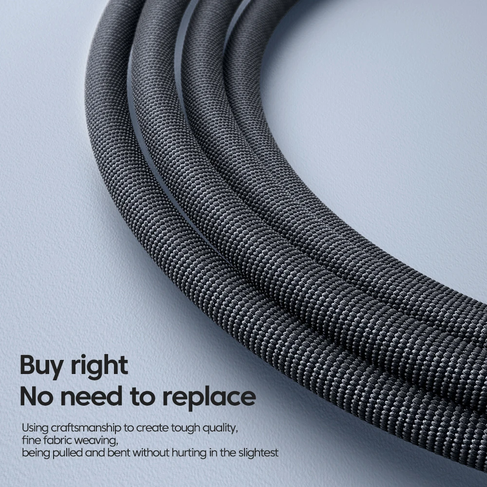 120W USB C สายชาร์จเร็ว 0.25M/1M/1.5M/2M Quick Charge 6A Super Fast Charger สำหรับซัมซุง เสี่ยวมี่ หัวเว่ยประเภท C