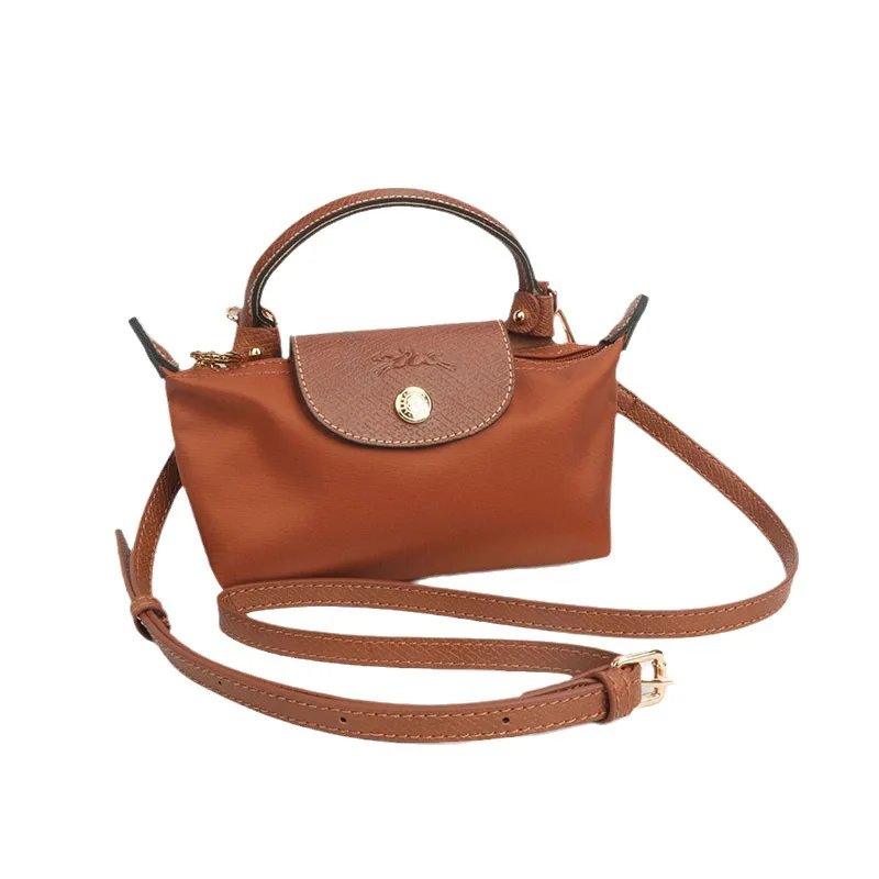 Bag Strap Bag Transformation Accessories For Longchamp Mini Bag Genuine Leather Shoulder Strap Crossbody Belt Straps
