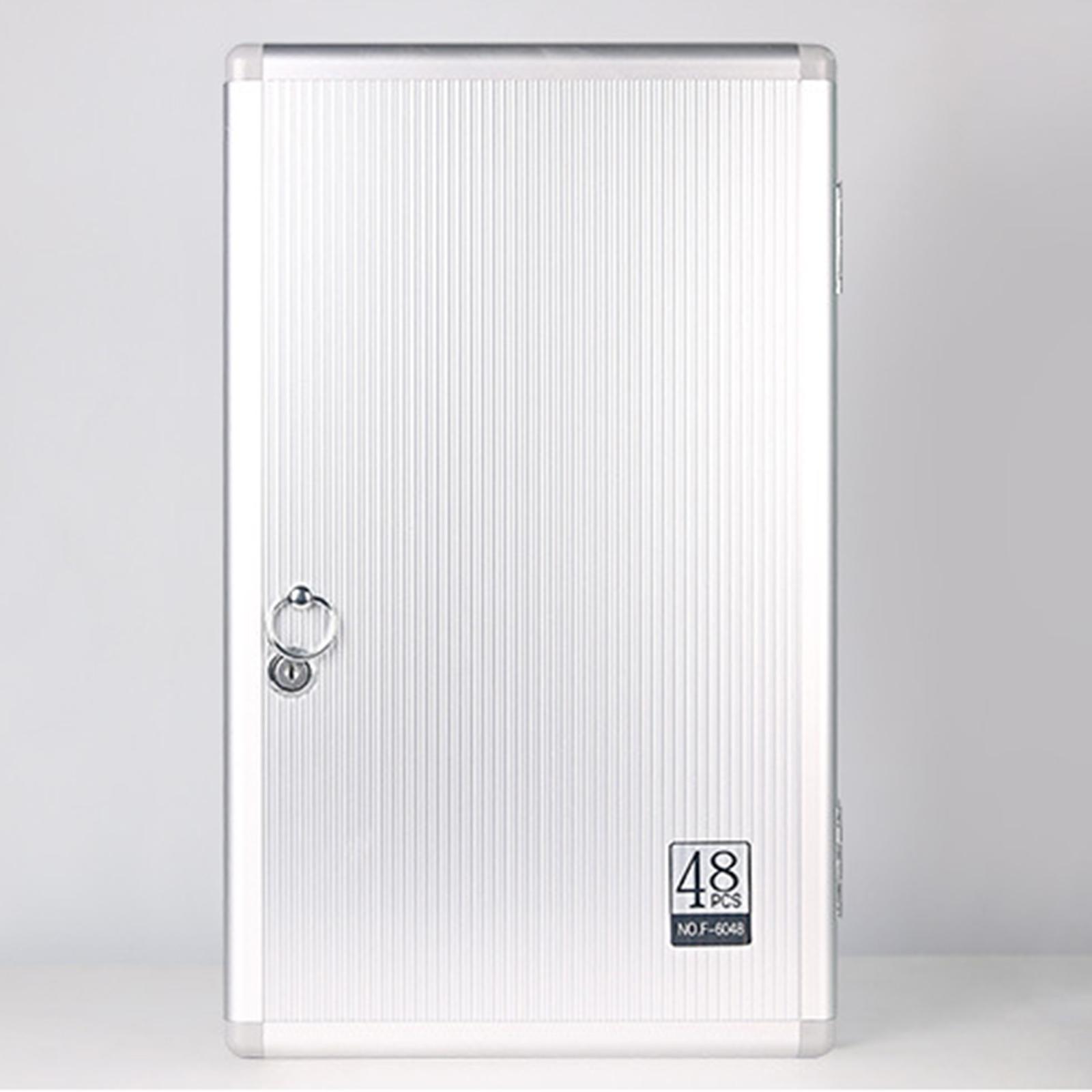 Wall Mounted Key Cabinet security key box with Combination Lock Keys Management Box Locking Key Organizer for Garage