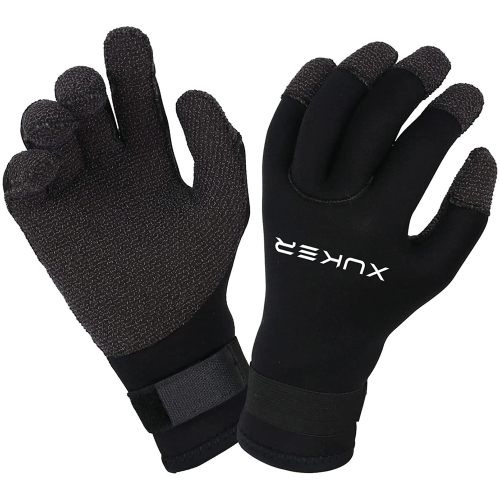 Guantes de buceo de neopreno de 3mm, resistentes a cortes, mantienen el calor para snorkel, remo, surf, kayak, canoa, pesca submarina, deportes acuáticos