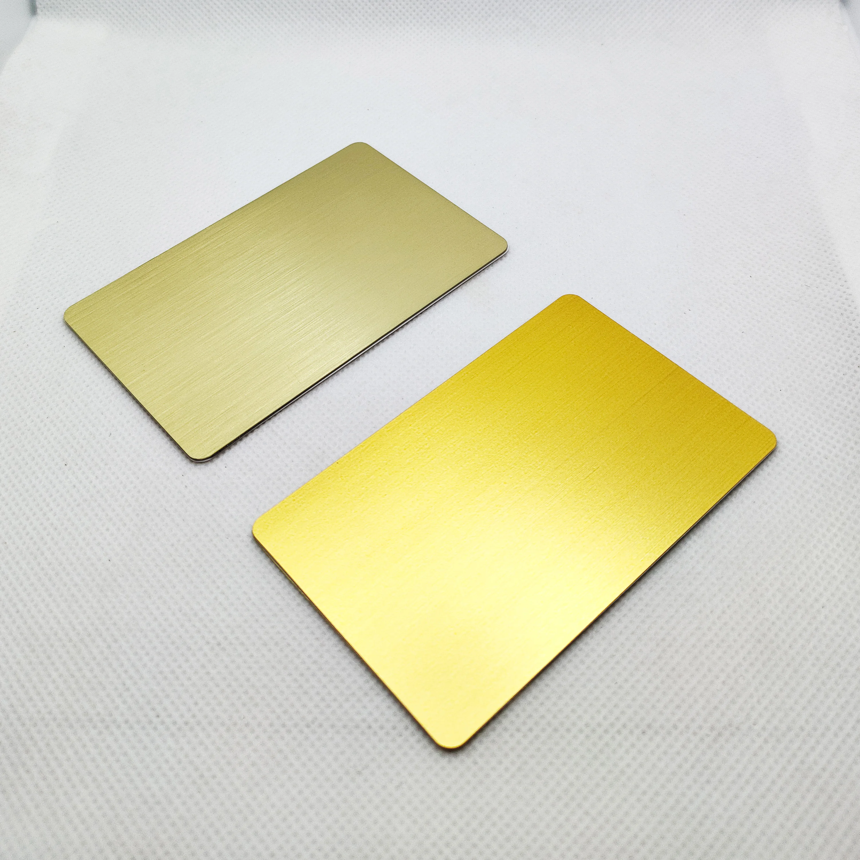 13.56MHZ 504-Byte Metal Business Card that can be laser printed and Personalizable NFC metal card