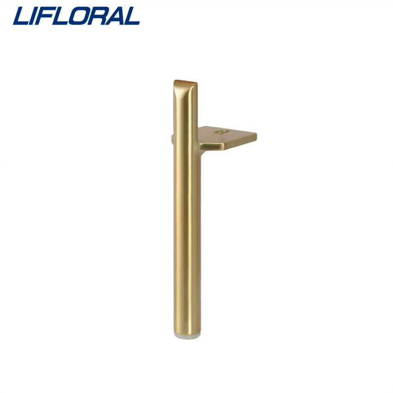 4pcs sets Alloy Furniture Legs Sofa Feet Black Gold Silver Home Bed Tv Cabinet Coffee Table Legs Hardware Replacement Legs