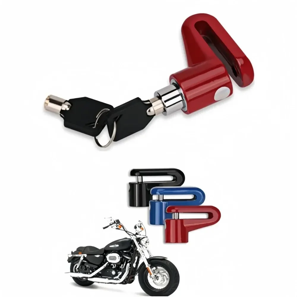Bloqueio de freio a disco anti-roubo - para scooters/bicicletas/motos Bloqueio de fio de aço com segurança aprimorada