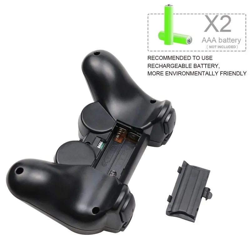Gamepad wireless per controller Sony PS2 per console Playstation 2 Joystick 2.4G doppia vibrazione Shock Joypad USB Gioco per PC
