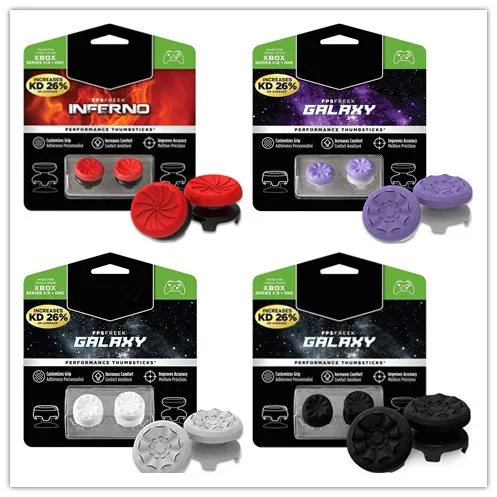 Novo freek galaxy desempenho polegar grip caps silicone analógico vara tampas capa para xbox série x/s controlador tampa de silicone