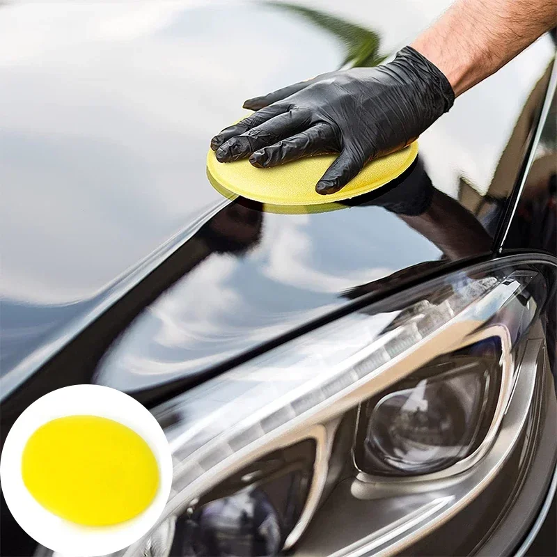 Auto Wachsen Schaum Polnischen Schwämme Applikator Detail Waschen Pads Wachs Weichen Schwamm Reinigung Zubehör Staub Entfernen Auto Reinigung Werkzeug