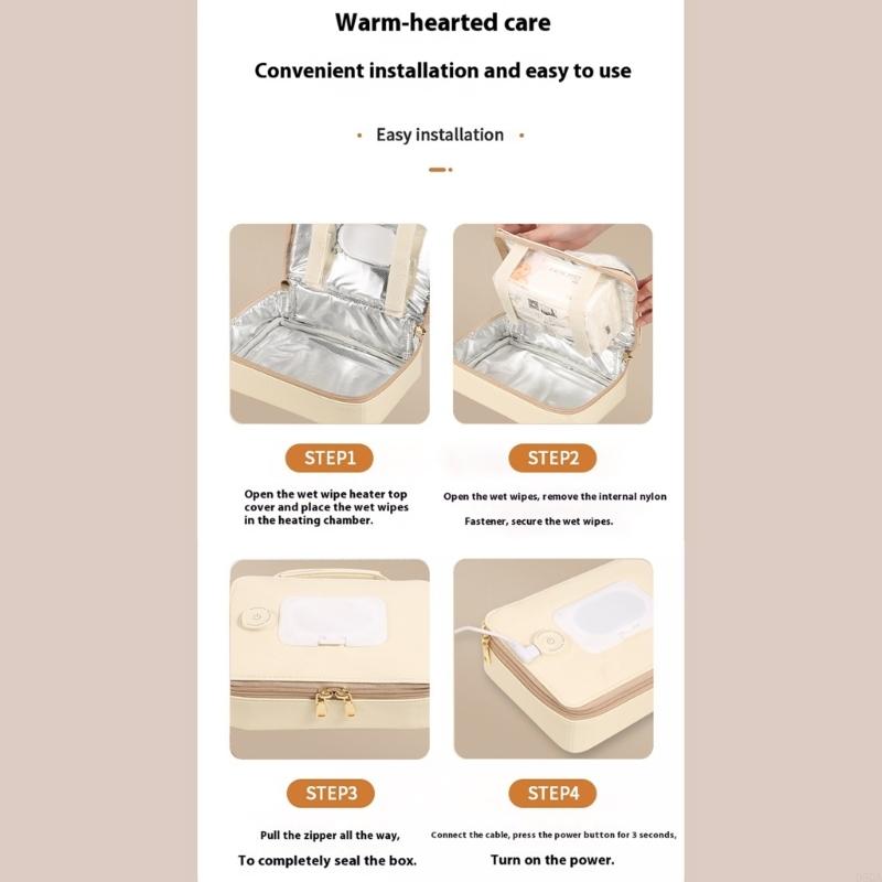 D5QA Recém -nascidos Limpa bebê mais quente com 40 ° C/45 ° C/55 ° C Opção leve do controle do controle temperatura