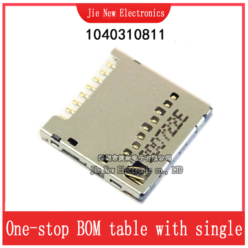 104031-0811 1040310811 SMD 1,42 mm SD-Karten-/Speicherkartenanschluss. Neues Original