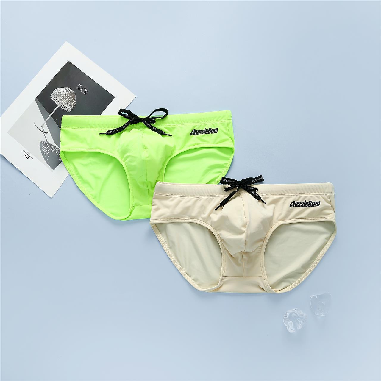 Herren-Badehose, Jugendmode, niedrige Taille, elastisch, bequem, zum Binden, Ausbuchtungsbeutel, schnell trocknend, Sportbekleidung, Hot Spring Beach Boardshorts