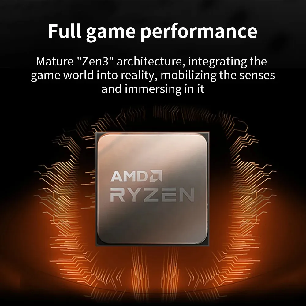 【Marca +】AMD Ryzen 7 5700X Nuevo R7 5700X 3,4 GHz CPU de ocho núcleos y 16 hilos 7NM L3 = 32M 100-000000926 Zócalo AM4 pero sin enfriador