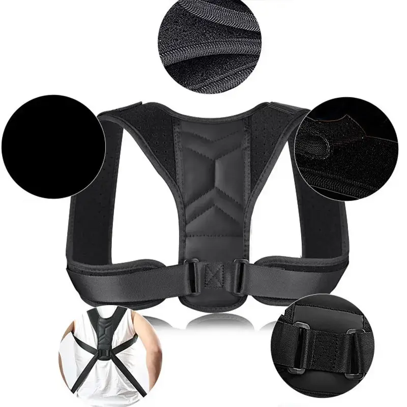 สายรัดแก้ไขสําหรับผู้ชายและผู้หญิงผู้ใหญ่เด็กสายรัดแก้ไขสําหรับสายตาสั้นกลับสายรัดที่มองไม่เห็นสําหรับท่านั่ง Corrector