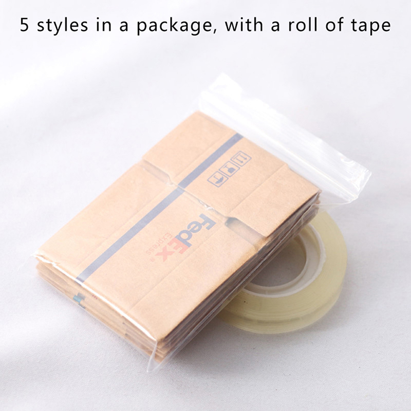 Mini caja exprés de cartón 1:12 para casa de muñecas, caja exprés en miniatura, decoración, juguete, decoración para casa de muñecas, muebles, accesorios