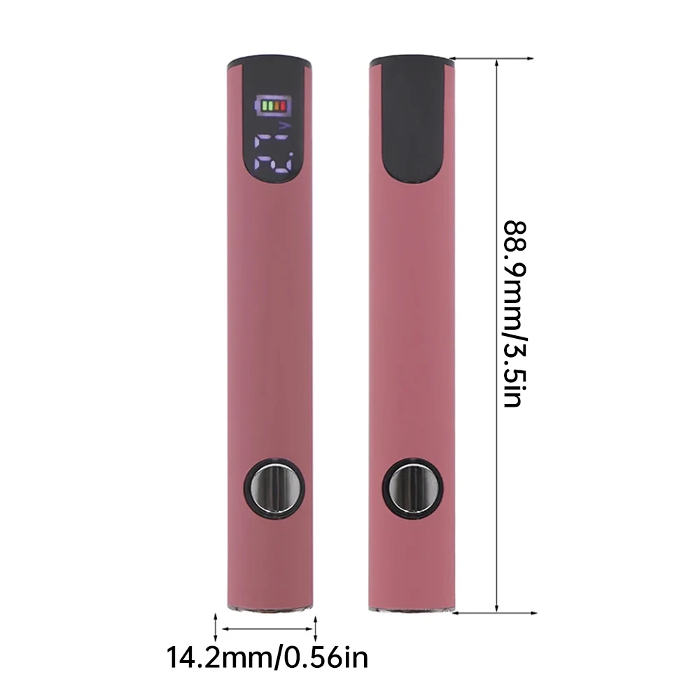 400 mAh 510 ดิจิตอลอุ่น 3-Speed Regulator หัวแร้งแบตเตอรี่ PUSH ปุ่มตัวควบคุมแบตเตอรี่บาร์บัดกรีเหล็กแบตเตอรี่