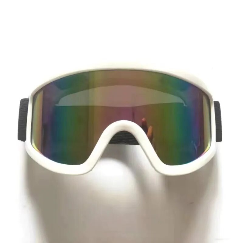 Gafas protectoras para casco de motocicleta, gafas para deportes al aire libre a prueba de viento y polvo, gafas para esquí, Snowboard, Motocross, antideslumbrantes