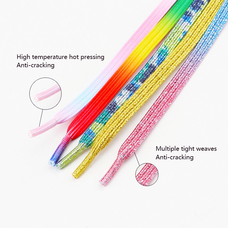 1 par de cadarços coloridos sem laços crianças adulto 0.7cm cadarço plano para sapatos cadarços elásticos tênis sem laço cadarços de sapato