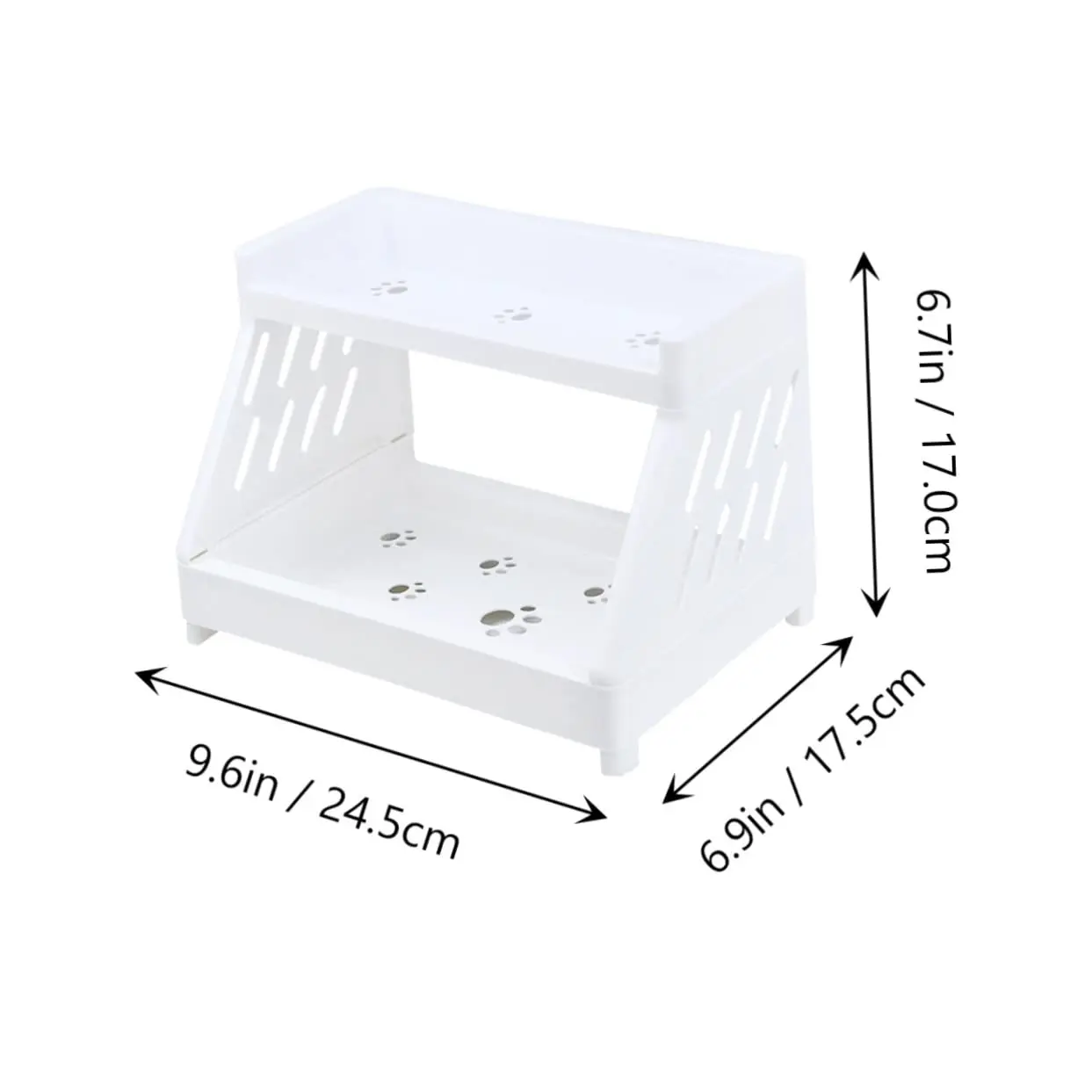 Storage Rack Multi-Layerโต๊ะทํางานชั้นเก็บMinimalistหอพักเดสก์ท็อปเครื่องสําอางSorting Rack Storage Rack