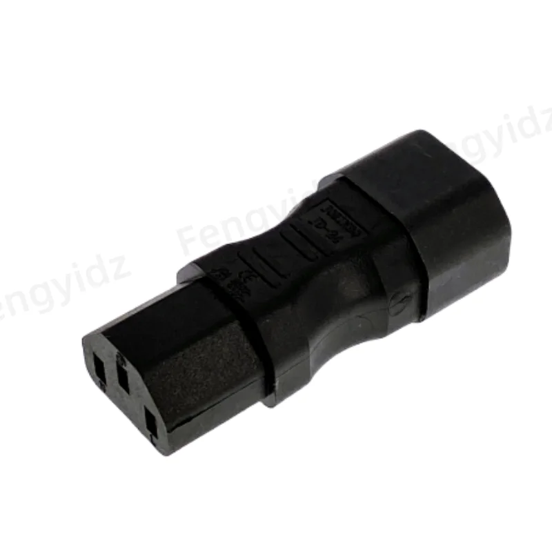 IEC 320 C14 to C13 Left Right Angle AC Adapter IEC 3Pole IEC 320 3pin Male to Female extend 90 Degree Down Up Angle AC converter