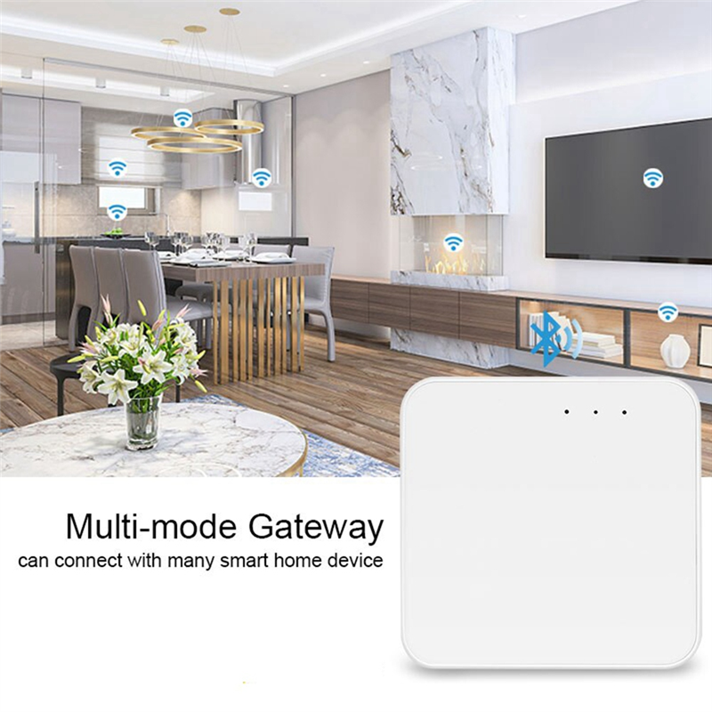 Tuya Zigbee WiFi Bluetooth Smart Gateway Compatible Hub Bridge Smart Life APP Control for Alexa Home