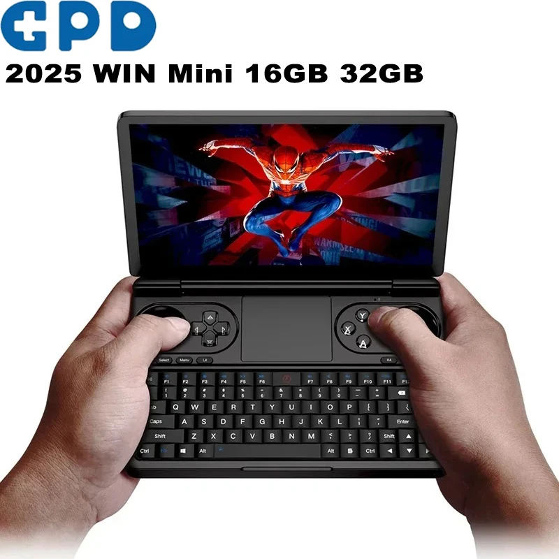 GPD 2025 WIN Mini 16GB 32GB Memory 1TB 2TB SSD Hard Disk AMD Ryzen 8840U HX370 Processor Handheld Gaming Laptop Mini PC Notebook