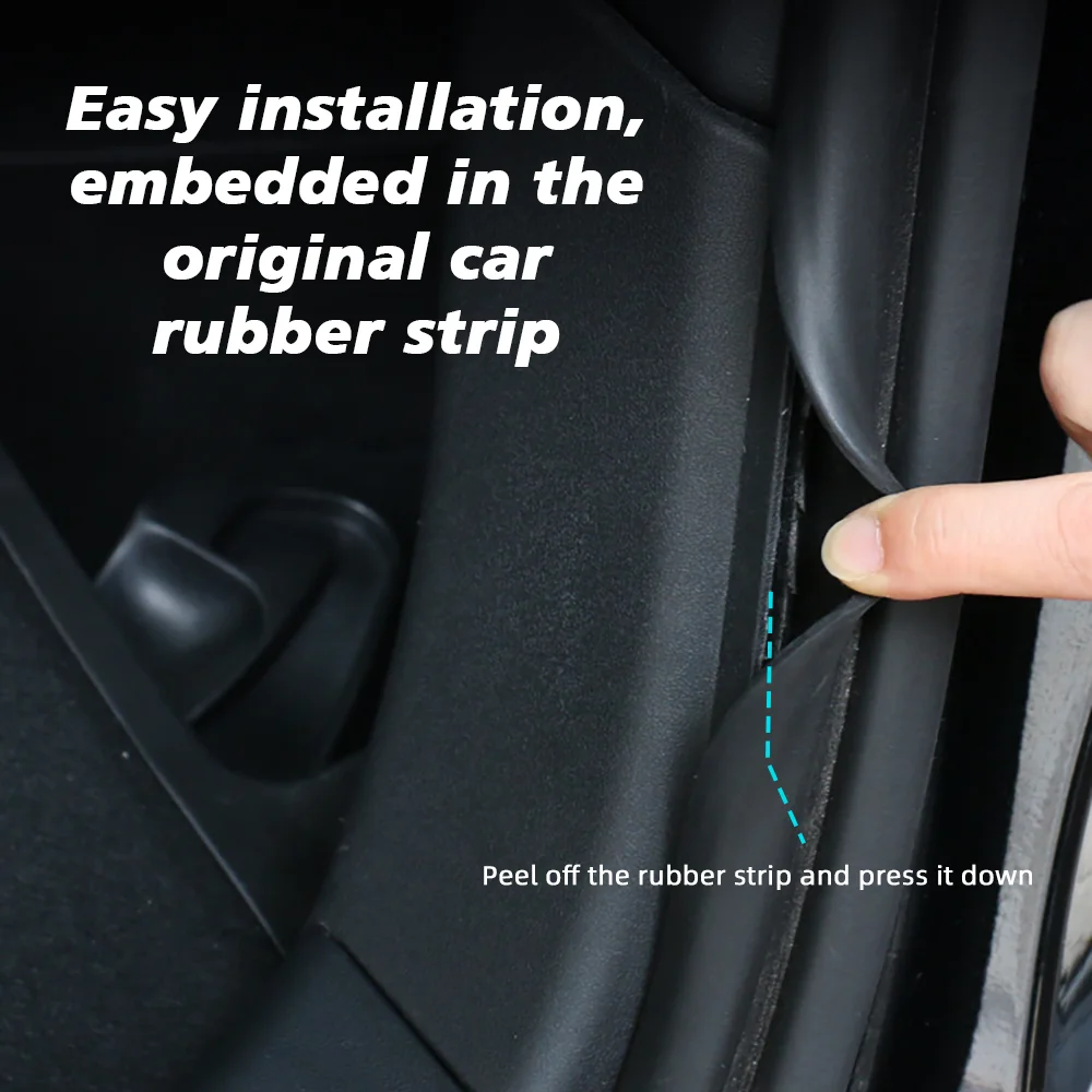 For Tesla New Model Y LAUNCH 2025  Juniper 2025+  Trunk Threshold Strip TPE  Anti Scratch Protection Lid