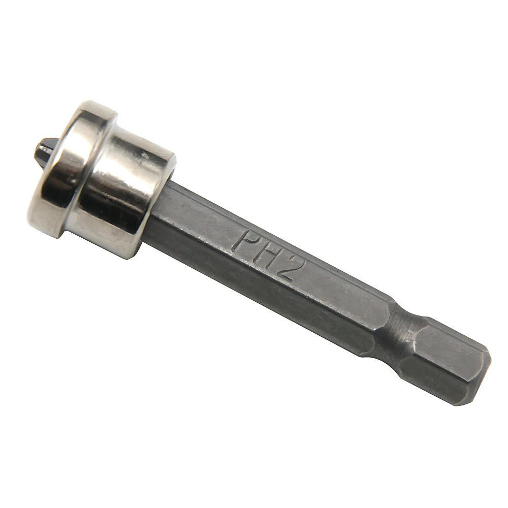 PH2 Drywall ไขควง Bits สั้นความลึกหยุด Plasterboard 6.35 มม. 1-2-5pcs Shank หยุดสกรูไม้ยิปซั่มบอร์ด Locator