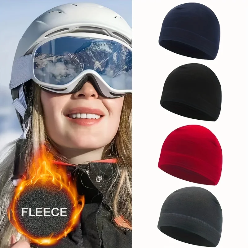Reiten Angeln Wandern Winddicht Warme Fleece Beanie Schädel Kappe Männer Frauen Winter Klettern Jagd Ausbildung Thermische Radfahren Hut