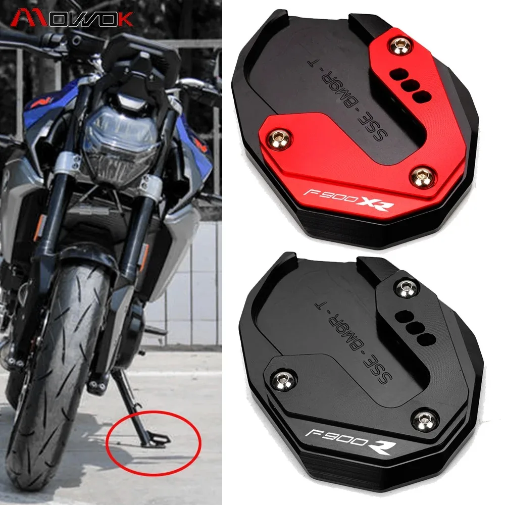 F900R F900XR для BMW F900 R XR 2020-2025 Аксессуары для мотоциклов Подставка для ног Боковая подставка Удлинитель Опорная пластина F900 X XR
