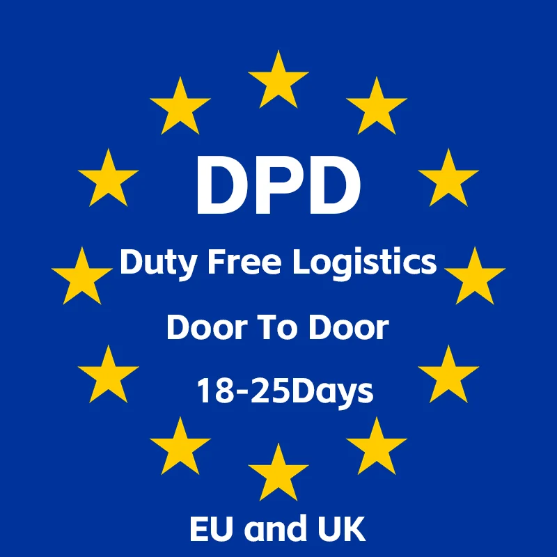 Enlace de color y logotipo personalizado a envíos adicionales y costos de logística UPS/FedEx/DPD