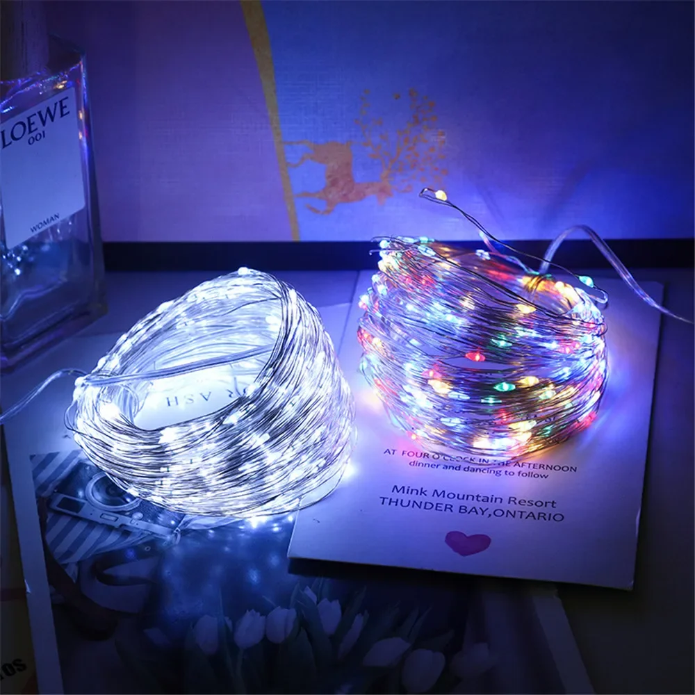 LED Solar String Light Outdoor Garden Fairy Lights 400 Leds Waterproof Lamp for Christmas Party Decor 7m/12m/22m/32m/40m