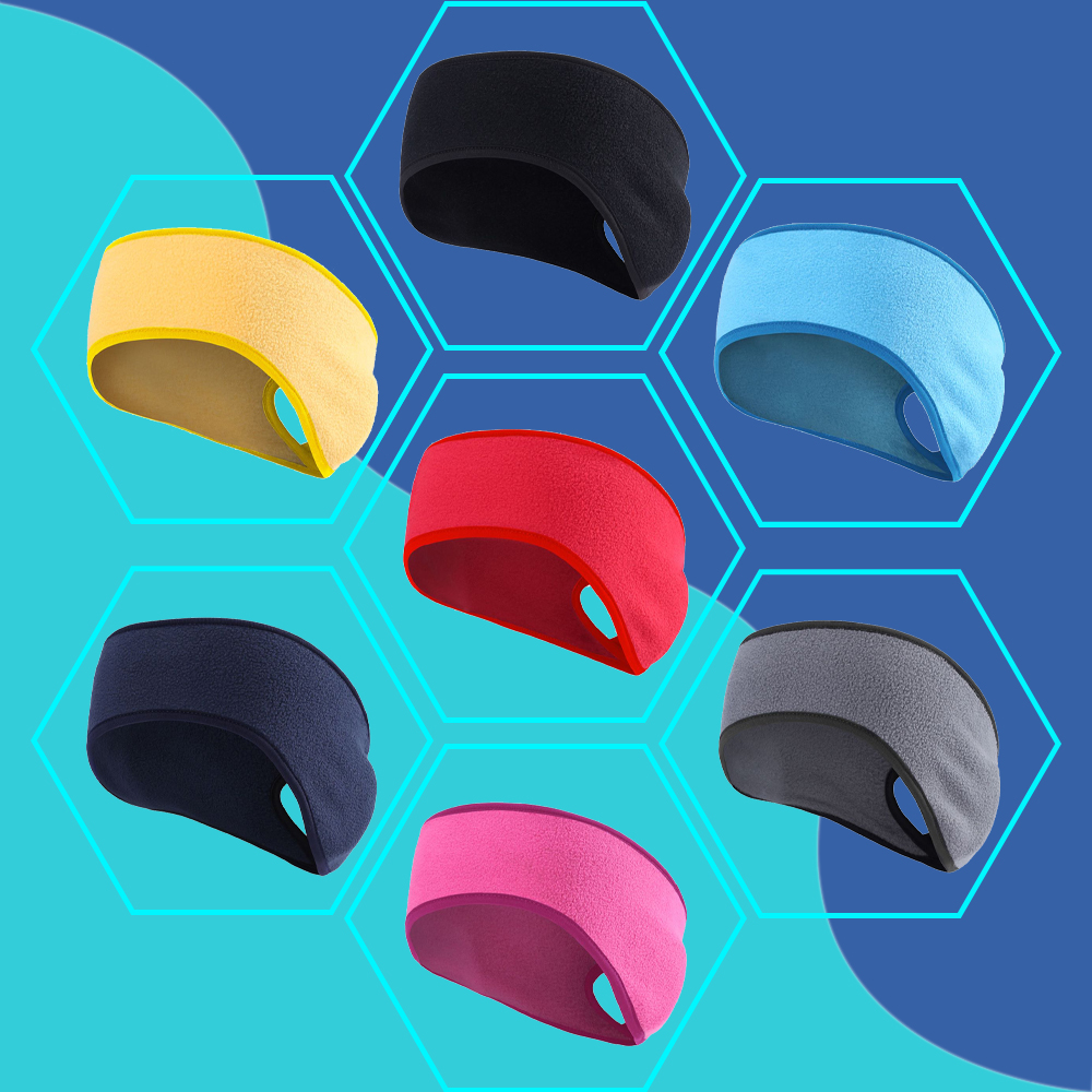 Chauffe-oreilles Smile pour hommes et femmes, bande de sauna d'hiver, cache-oreilles, cache-oreilles pour temps froid, course à pied, cyclisme